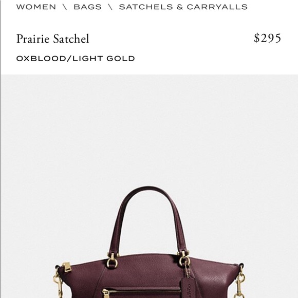 🎉SOLD🎉Coach prairie satchel - Picture 3 of 8